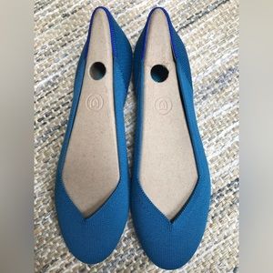 Rothy’s Topaz Flats, Size 9, $85
